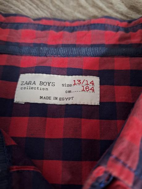 Chlapčenská košeľa, zara,164