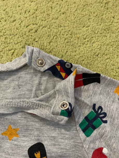 Vianočné tričko, zn. h&m, v. 74, h&m,74