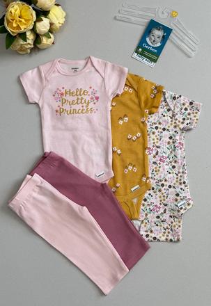 Gerber dievčenská súprava 5ks, gerber,62