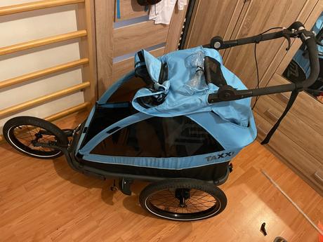 Predám taxxi elite 1 cyklovozík modrý, 