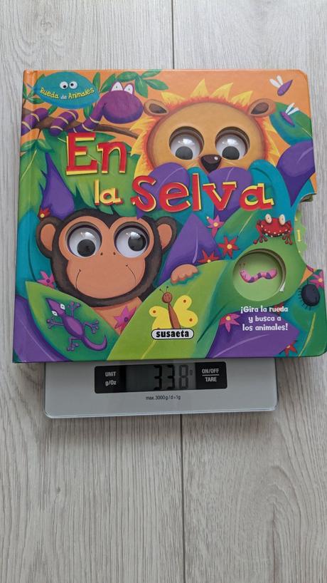 Detská španielska kniha en la selva,