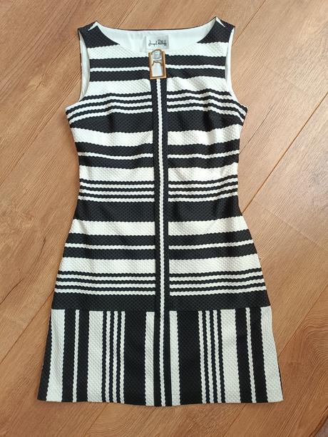 Ciernobiele saty chantall 38, chantall,38