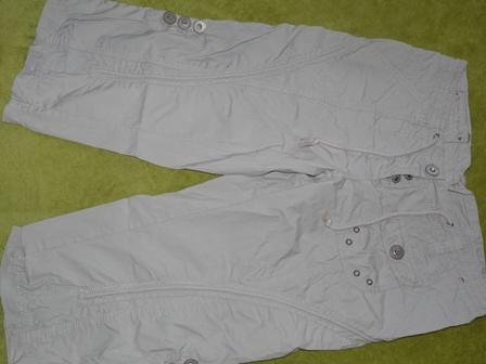 3/4 letne nohavice malo nosene, river island,m