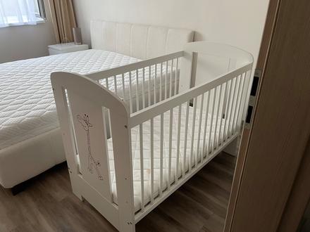 Detská postieľka, šírka (cm): 60,dĺžka (cm): 120