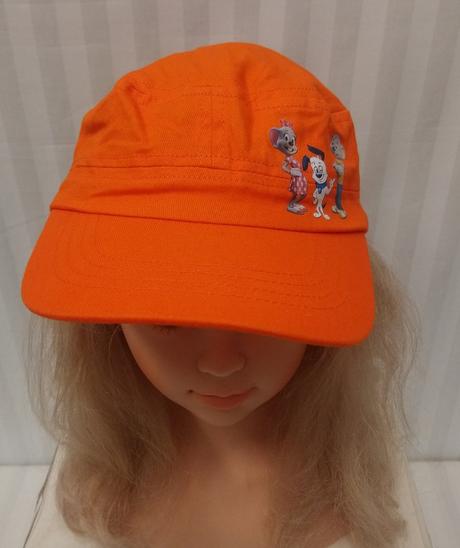 Oranžová šiltovka s motívom č. 631, lilibiggs, 52+, 52