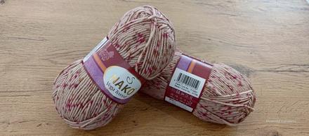 Nako vega tweed - 31758 ružová, 