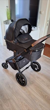 Muuvo kočík kombinovaný quick se 2 sunset black, muuvo,muuvo quick se