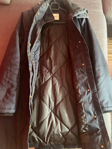 Zimný kabát, parka modstrom, m