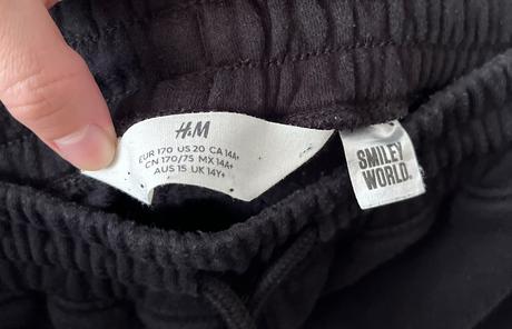 Teplákové kraťasy, h&m,170