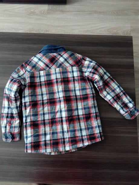 Karovaná košeľa dopodopo,velk. 122, dopodopo,122