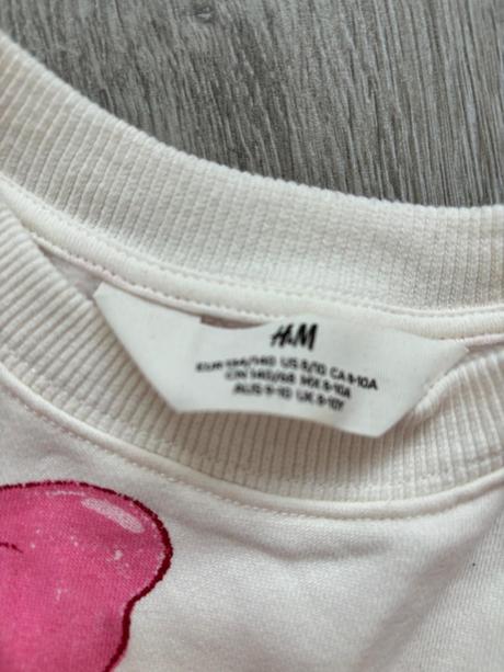 Zateplena hm mikina, h&m,140