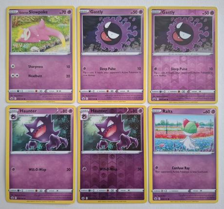Pokémon karty "chilling reign" (3), 