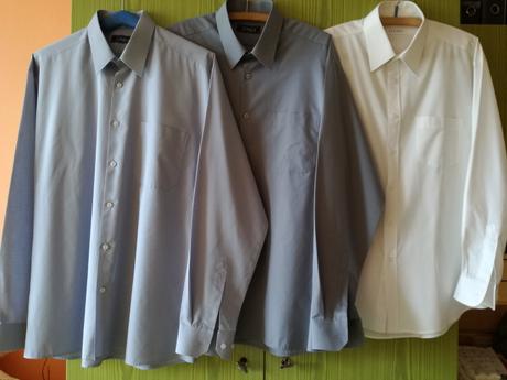 2x pánska košeľa 42- 44, items,xl