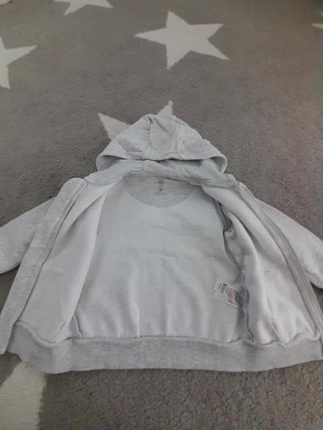 Svetlosivá mikina, tesco,74