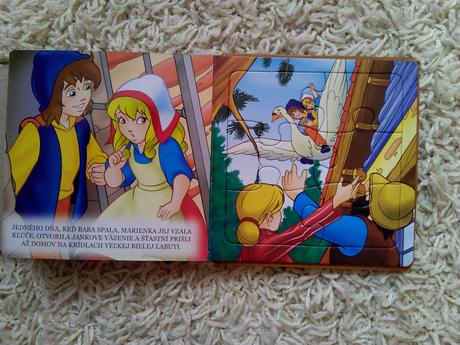 Puzzlová detská kniha, 