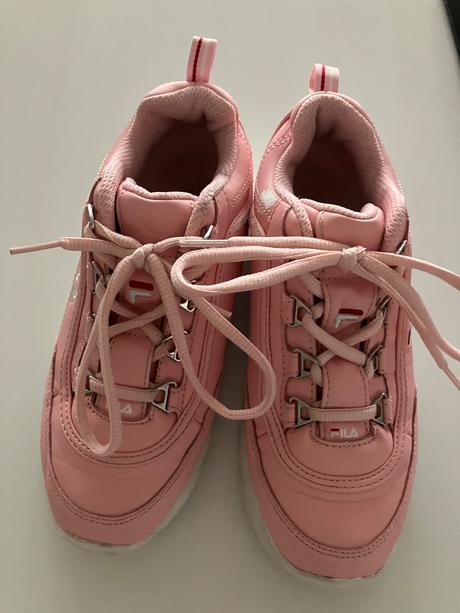 Ruzove fila tenisky, fila,35