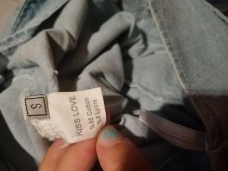 Dámska riflova sukňa, 40