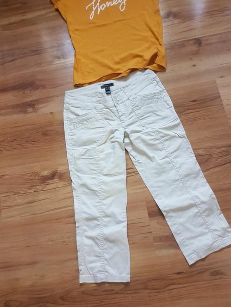 Trištvrťové nohavice/kraťasy/šortky, mango,36