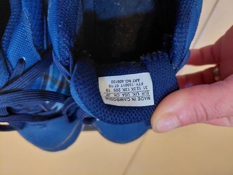 Trekové topánky, salomon,31