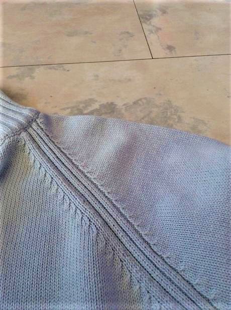 Bavlnený svetrík na zips, l