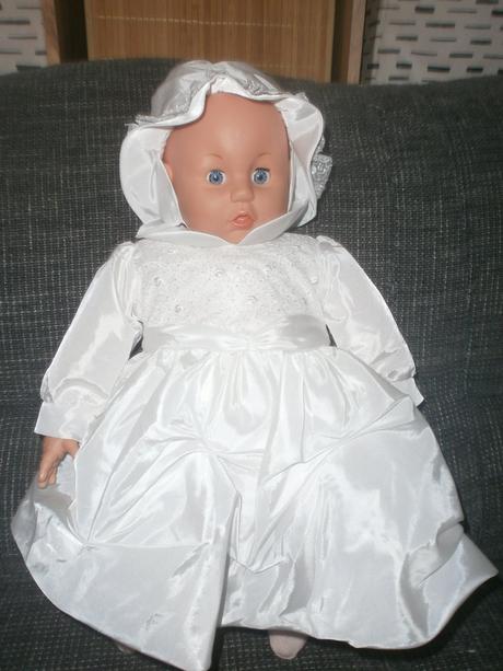 Šatočky + klobucik na krst, 62