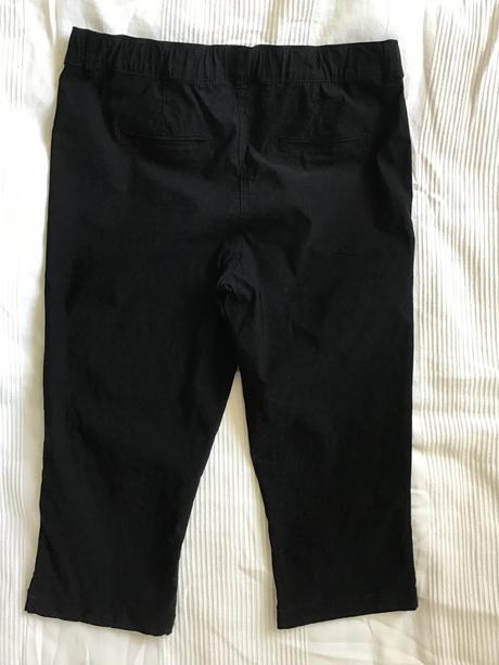 Trištvrtové bengalinove elastické nohavice tchibo, tchibo,42