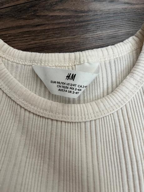 Dievcenske šaty h&m 104-110, h&m,104