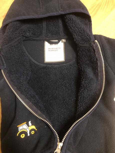 Teplá flisová mikina me too, 86