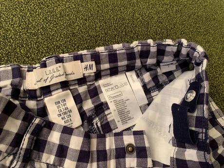 Šortky, h&m,128