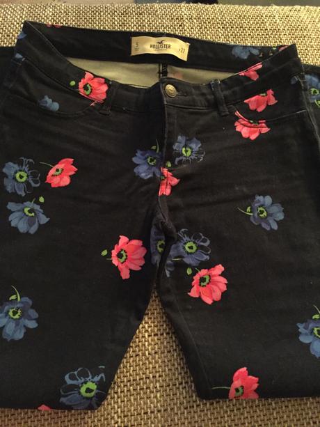 7/8 nohavice hollister, s