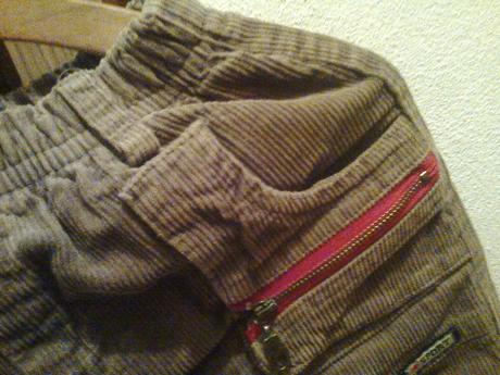 Detské oteplené nohavice, 68