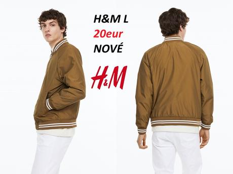 Zimná bunda hm, bombéra hm, h&m,l