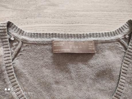 2+1 sivý sveter, zara,l