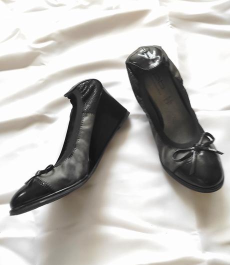 Topánky na klinovom podpätku, 37