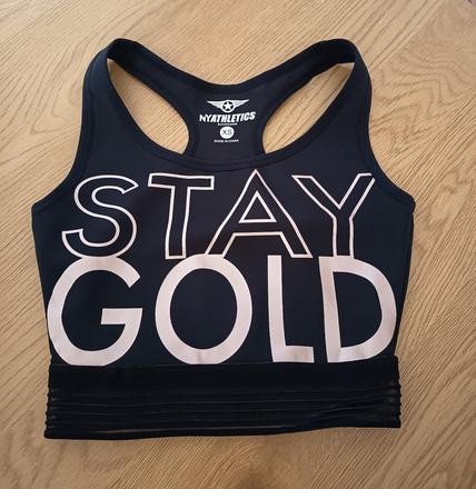 Športový crop top, xs