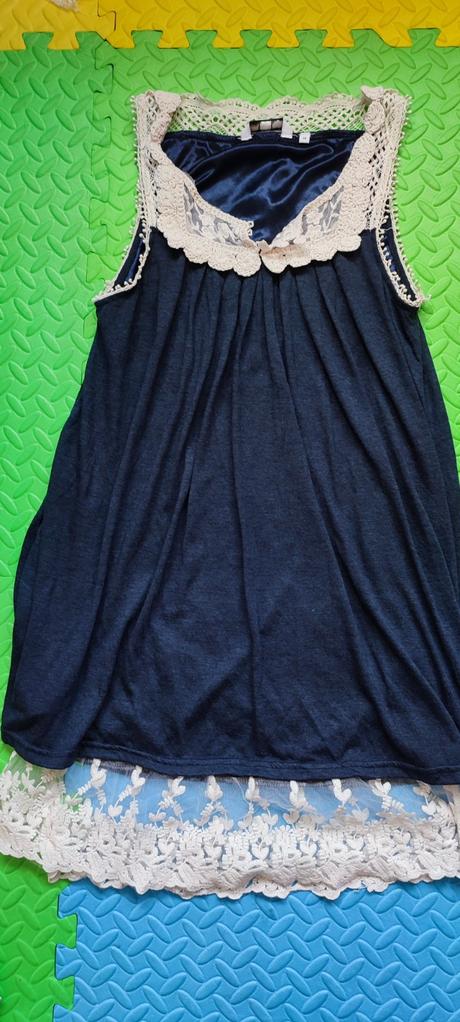 Elegantný top s čipkou, new look,38