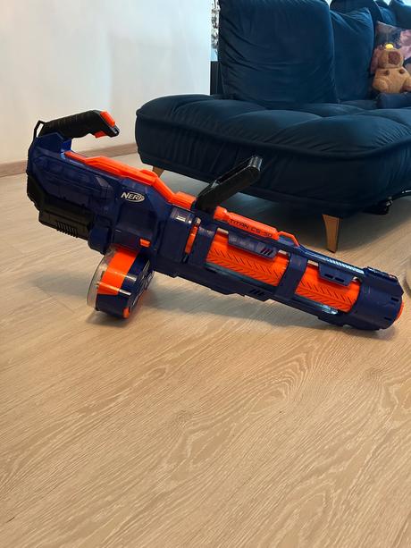 Nerf elite titan cs-50 s bubnovým zásobníkem,
