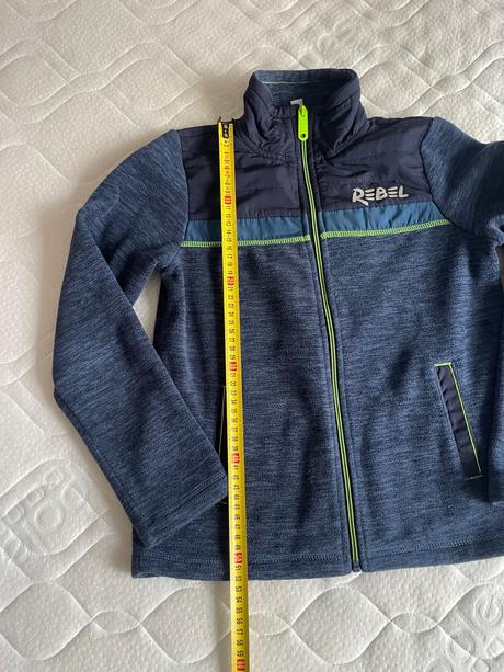 Teplá fleecová mikina, 146