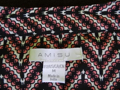 Šifonový top amisu + sukňa madona, veľ. m, m