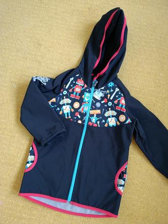 Unuo softshellová bunda s fleecom (104/110), unuo,104