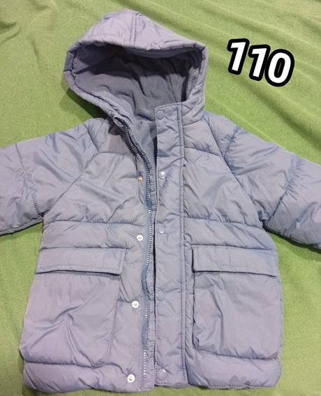 Zimná bunda modrá, 110