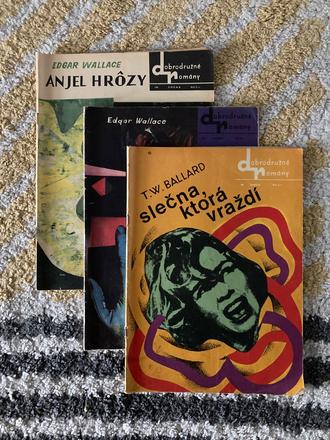 Dobrodružné romány 3ks, 