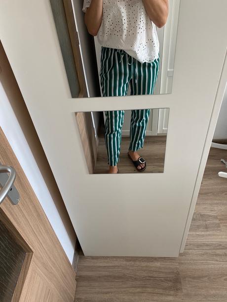 Only žakárové nohavice, only,m