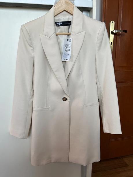 Nenosené sako s visačkou pc 60 eur, zara,s