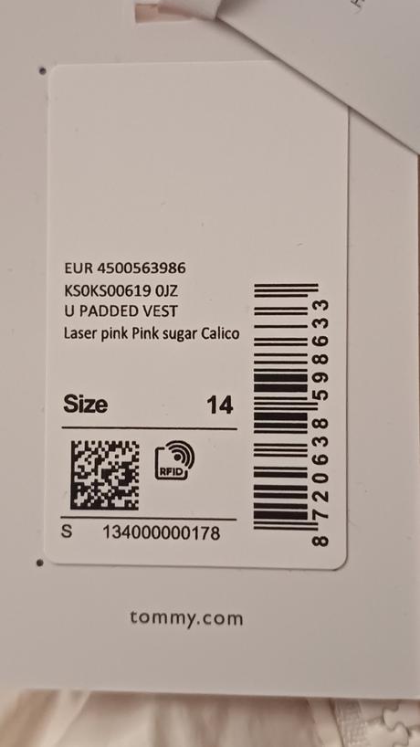 Vesta zn.hilfiger, tommy hilfiger,164