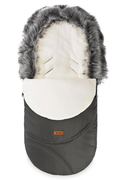 Sensillo fusak eskimo polar šedý 100x46cm, sensillo