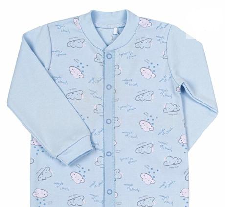 Chlapčenský overal obláčiky, 74 / 80 / 86 / 92