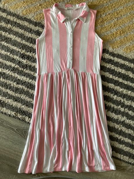 Pásikavé šaty 134/140, h&m,134