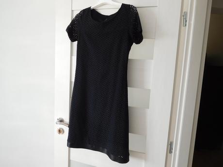 Šaty čipkové-podšité-s/m, s