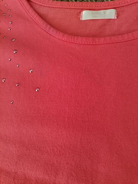 Dievčenské tričko 146/152 s kamienkami, pepco,146